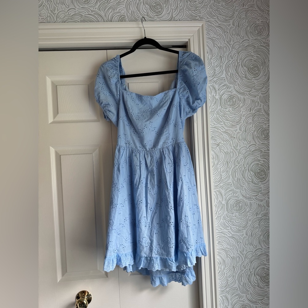 Baby Blue Lulus Mini Dress
